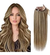 Amazon.com : Full Shine Remy U Part Wig 20 Inch Blonde Half Wig