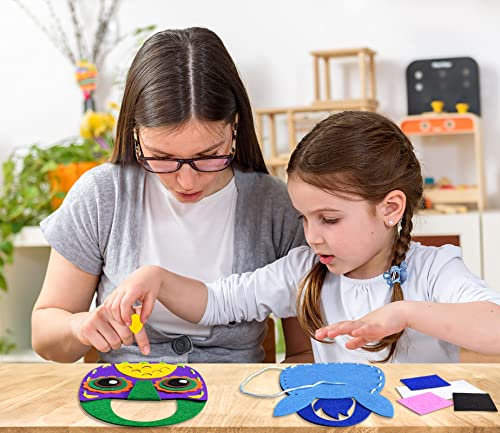 Flying-Childhood-6Pcs-Toddlers-Craft-Kit-Sewing-Jungle-Animal-Bags-Kids-DIY-Arts-and-Crafts-Toddler-Projects-Preschool-Kindergarten-Party-Activities-Supplies-Gifts-Ages-3 Flying-Childhood-6Pcs-Toddlers-Craft-Kit-Sewing-Jungle-Animal-Bags-Kids-DIY-Arts-and-Crafts-Toddler-Projects-Preschool-Kindergarten-Party-Activities-Supplies-Gifts-Ages-3