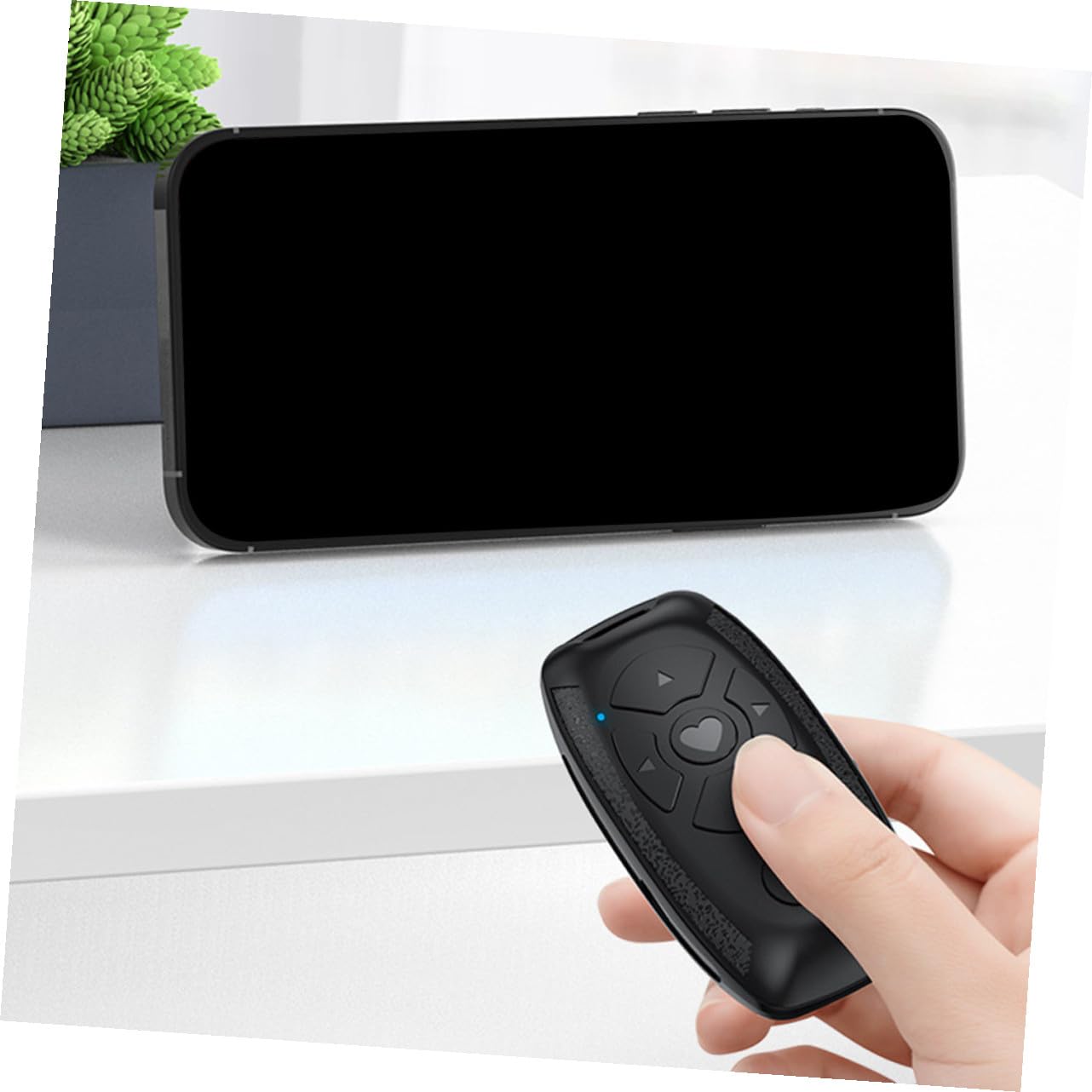 OSALADI 4piezas Controlador Multifuncional para Teléfonos Disparador De Cámara para y Control De Lectores Electrónicos Compatible Múltiples Dispositivos
