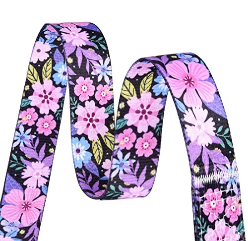 Hqyddmi Dog Collar And Leash Set For Small Dogs, With Floral Print, Soft Comfortable Adjustable Collar For Small Medium Large Dogs, Floral Pattern For Girl Boy Dogs(Floral Pink Set,S) #TOP2
