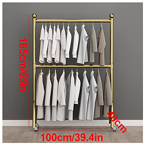 Tringle à vêtements réglable en hauteur robuste pour petits espaces - 7