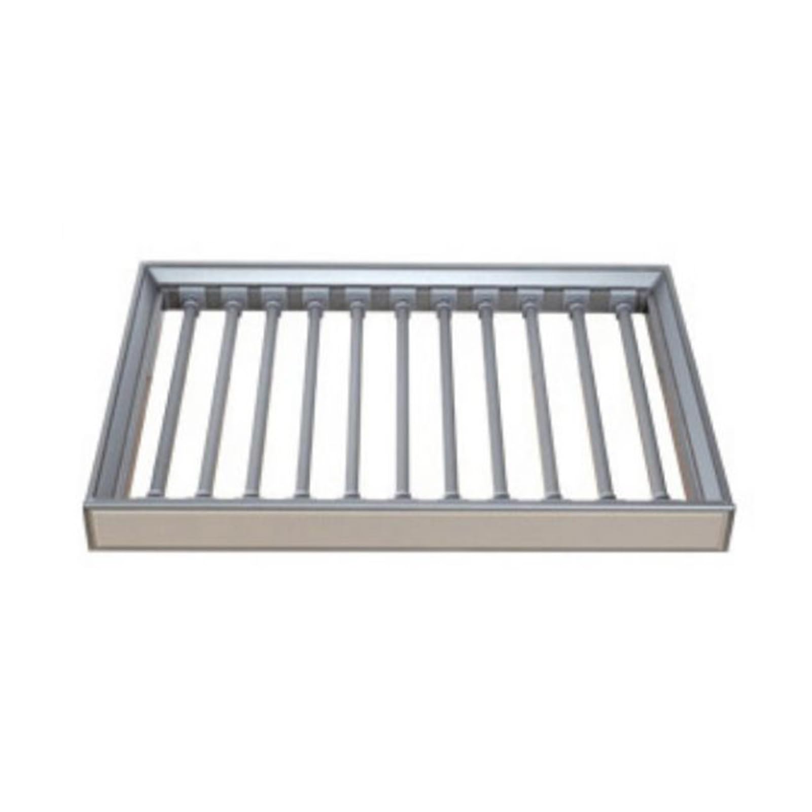 WOTZOV Invisible Drying Rack - Aluminum Alloy Trouser Rack For Washing Machines, Pull-Out Wardrobe Basket Organizer, Space-Saving Solution，Grey 564 614mm
