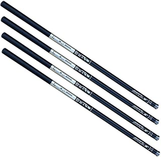 CañAs De Pescar 1 PCS Polo de Pesca de Agua Dulce sin Anillo Varillas telescópicas de Fibra Alta de Carbono Varilla de la Corriente de la Mano 3.6/4.5/5.4/6.3/7.2m CañA De Pescar(6.3 m)