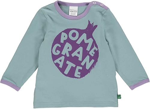 Fred's World by Green Cotton Veggie l/s T Baby, Camisetas y Tops Niños Bebes, Mi