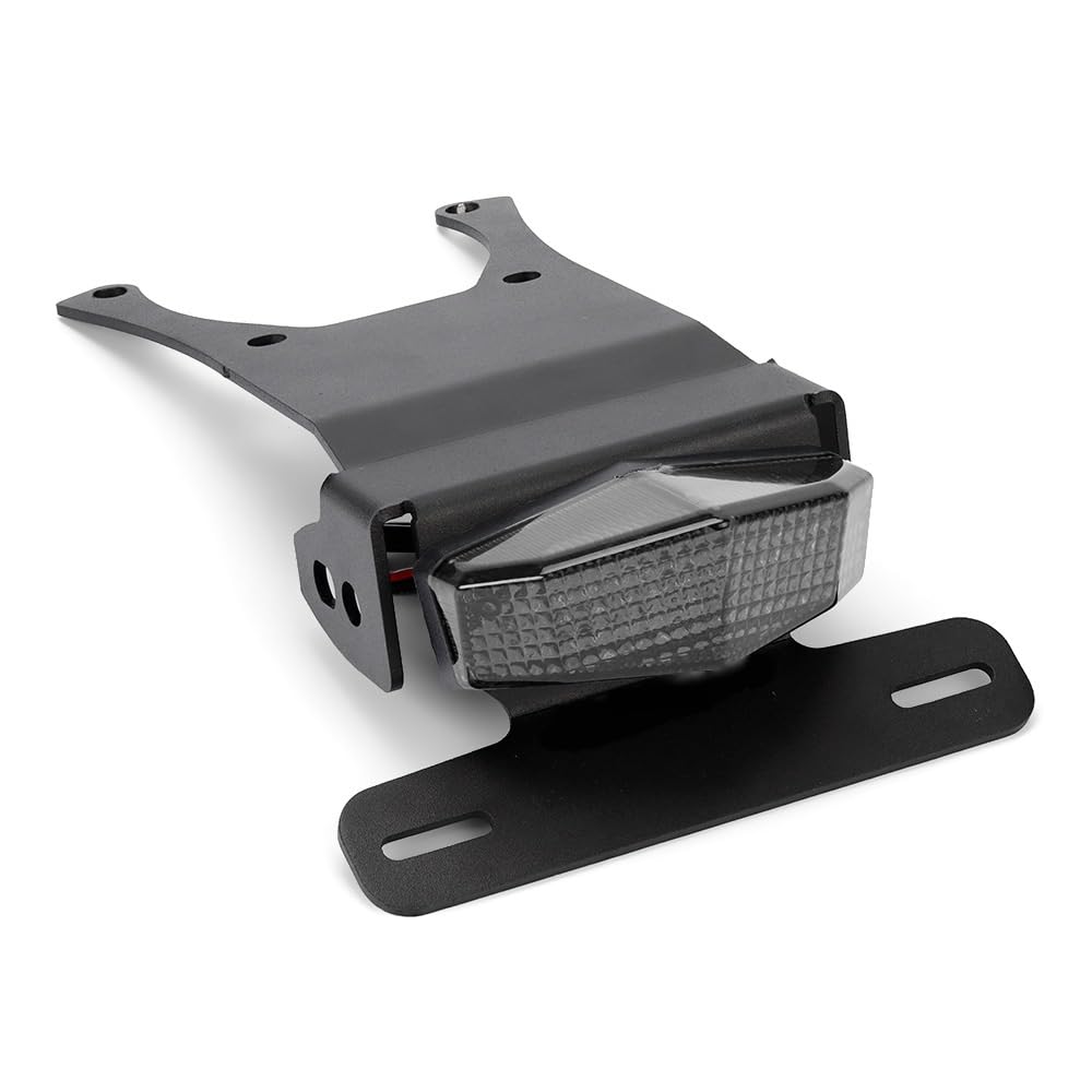 DDGBERFP For Honda CRF250L 2013-2020 CRF250L Rally 2017-2020 Motorcycle License Plate Holder With Turn Signal Tail Tidy Mudguard Eliminator(Black)