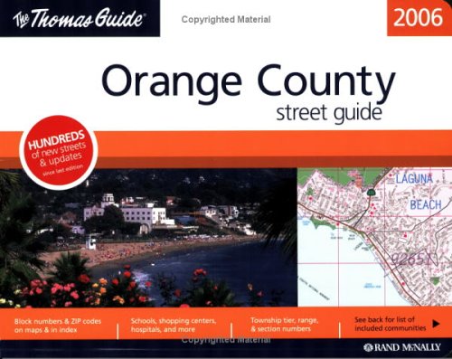 Thomas Guide 2006 Orange County
