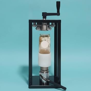 Manual Sealing Machine Can Seamer Container Sealer Lid Press Hand Operated Adjustable Metal Frame Airtight Closure suitable for micro roasteries tea packing tables confectionery counters