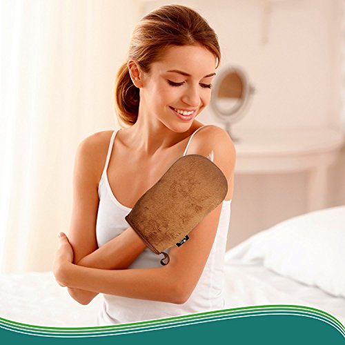 image for EviLuxe Deluxe Tanning Mitt Set (4pcs) – Soft Self-Tanning Mitt for 