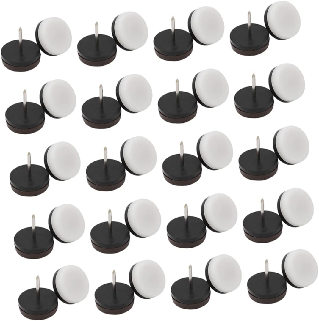 Artibetter 100pcs Non-Slip Furniture Leg Pads Upholstery Nail Feet for Tables and Chairs Durable Floor with to Prevent Scratching