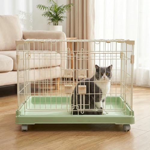 �q���� komaitoma�L���b�g �y�b�g�P�[�W 1/2�i �X���� ��^�L�p �g�ݗ��ĊȒP ���C�h �R���p�N�g�y�b�g�T�[�N�� �������� �E���h�~ ����� �ی� (�O���[��, 1�iM(84×60.5×60.5cm))