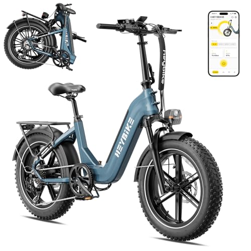Heybike Ranger S Folding Electric Bike for Adults, 1800W Peak