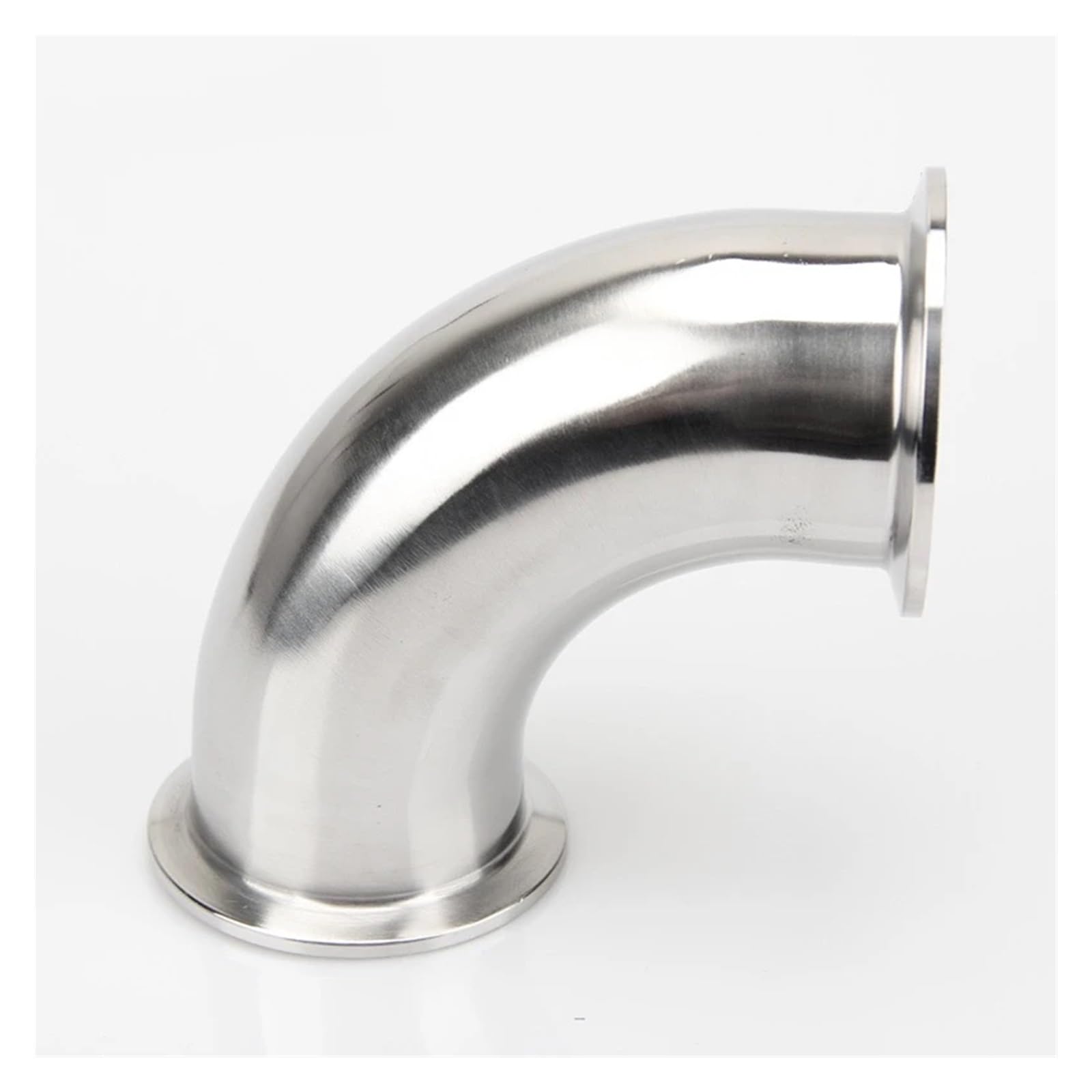 1 szt. 1.9 cm 2.5 cm 5.1 cm 7.6 cm 10.2 cm 19mm-102mm rura OD Tri Clamp Ferrule OD 90 stopni łokieć rura ze stali nierdzewnej 304 (63 mm x tuleja 77,5) złączka rurowa
