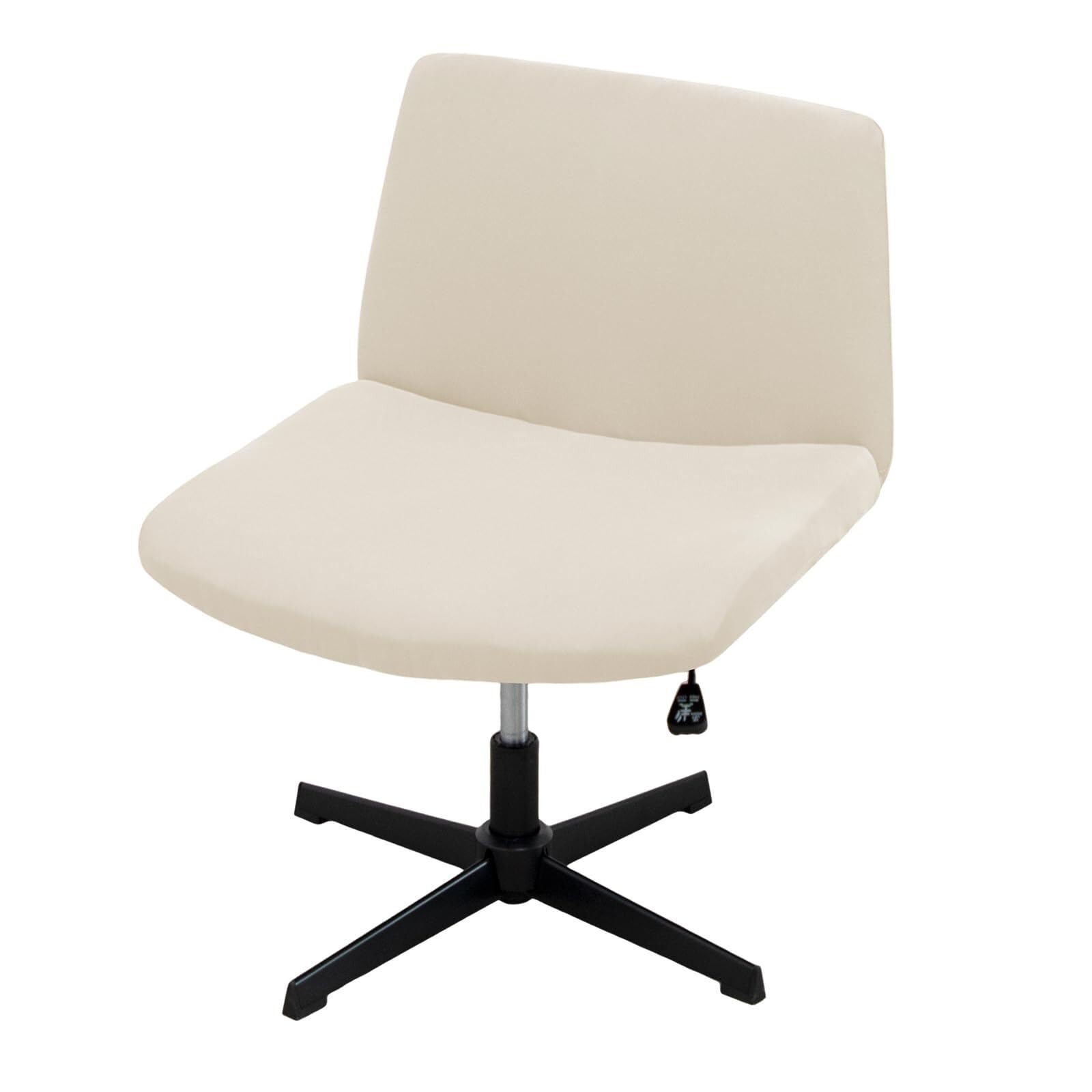 2/4/6 PCS Office Desk Chair Cover Armless Chair Slipcover Stretch Velvet Modern Mid Back Accent Chair Cover Vanity Slipper Swivel Chair Protector for Living Room Bedroom ( Color : 21 , Size : 6pcs )