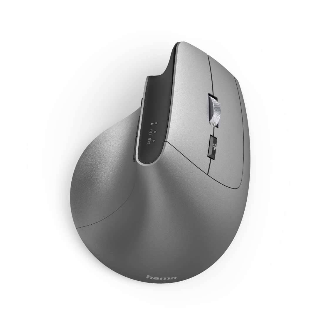 Hama "EMW-700 Mouse verticale ergonomico, ricaricabile, multi-dispositivo, anthra.