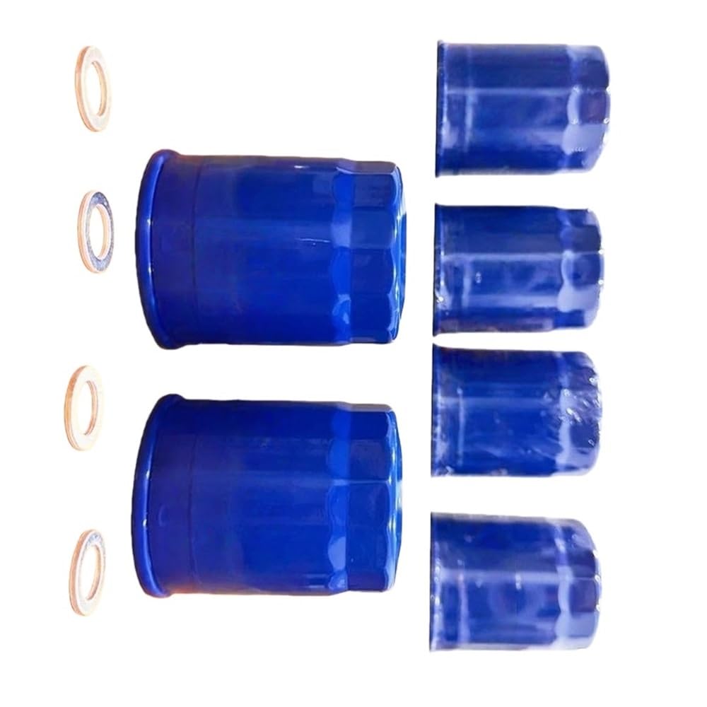 6 Pièces Accessoires Automobiles Élément Filtrant À Huile Pour 15400-PLM-A02 Voitures Filtre À Huile