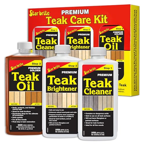Star Brite Teak Care Kit, 16 Ounce