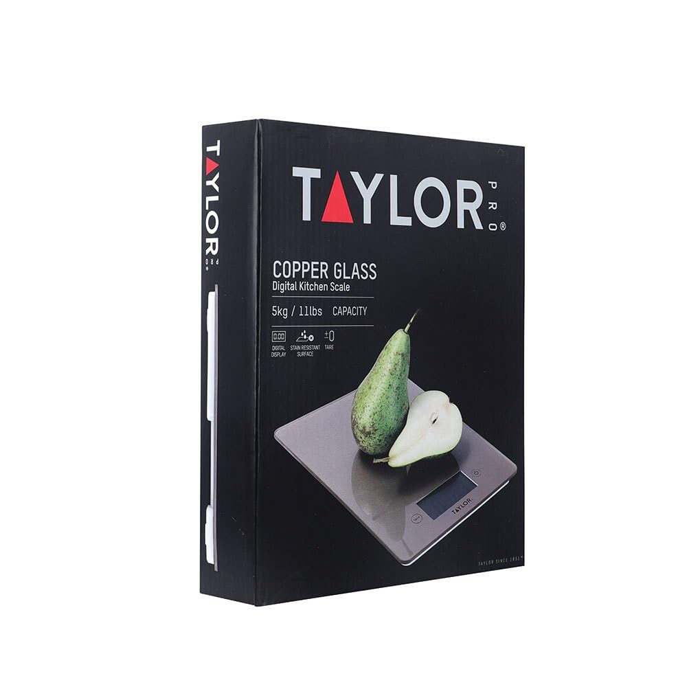 Taylor Pro Bilancia Da Cucina Digitale In Vetro, Design Ultrasottile E