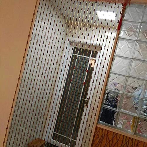 Rideaux de perles de porte pour sublimer votre porte patio et séparer le salon avec élégance - 3