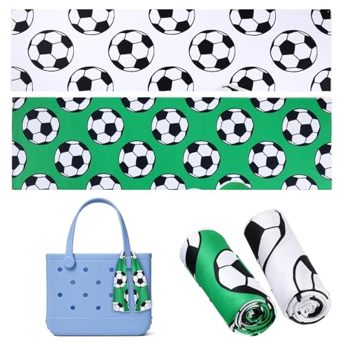 HMGES 2pcs Soccer Cooling Towels for Bogg Bag, 160GSM