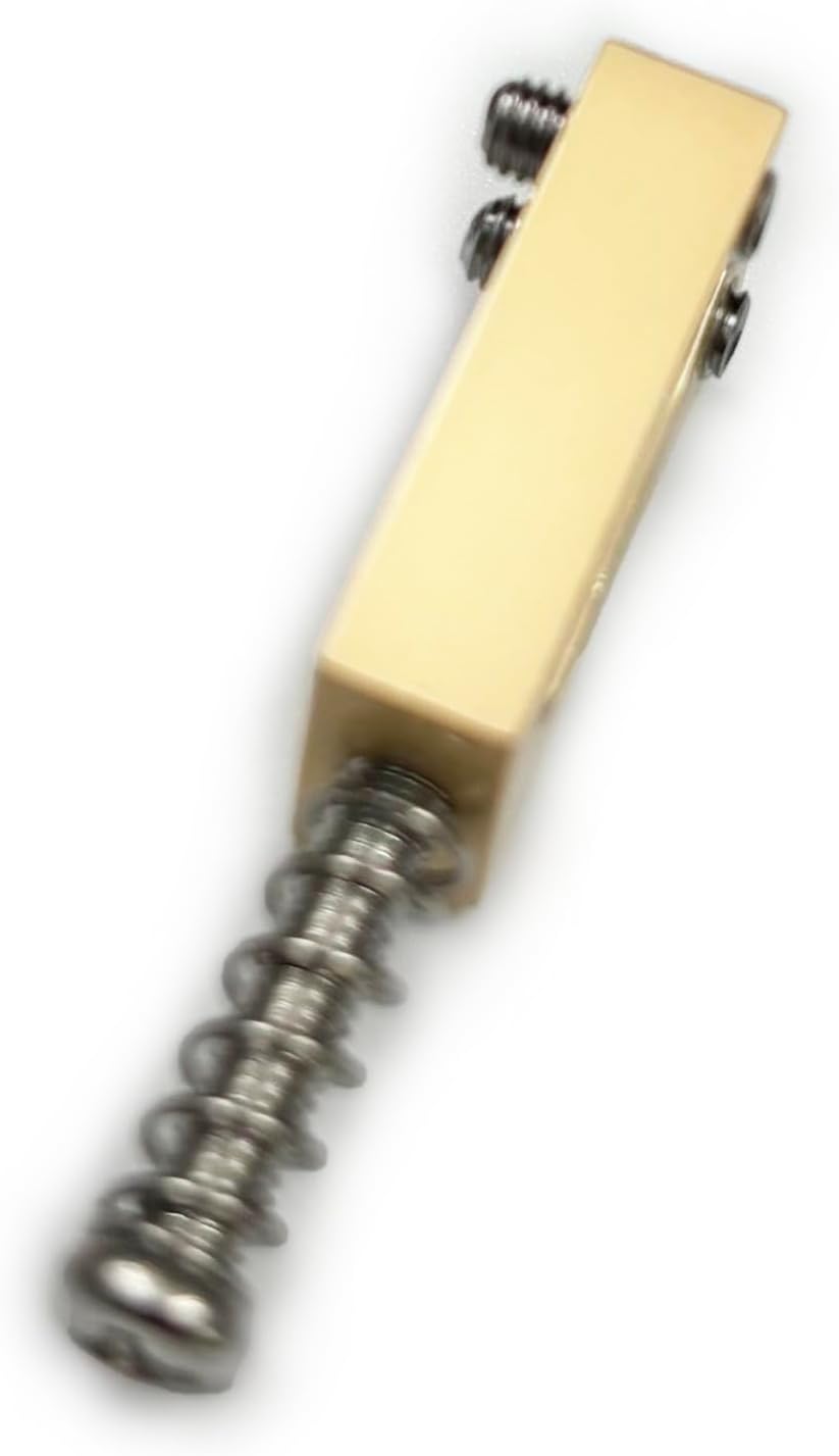 Gold Guitar Bridge Saddles 10.5mm Tremolo Bridge Saddles for Fender Strat Stratocaster Tele Telecaster 6 String Electric Guitar Saddles thumbnail
