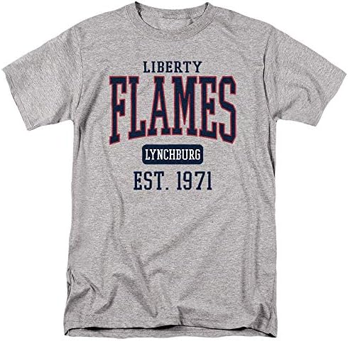 Liberty University Official Est. Date Unisex Adult T-Shirt, Est. Date, Medium