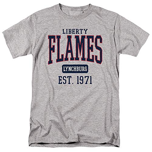 Liberty University Official Est. Date Unisex Adult T-Shirt, Est. Date, Medium #TOP26