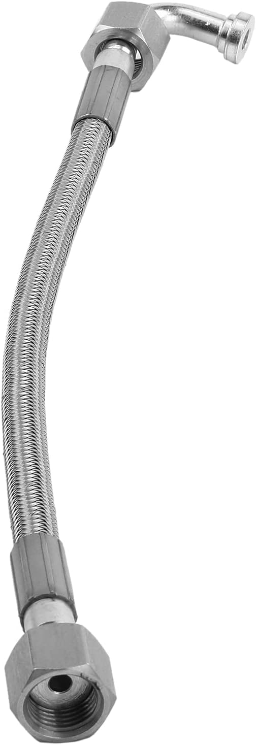 A-Premium Turbocharger Oil Feed Line Compatible with Dodge Ram 2500 3500 2003-2010 & Ram 2500 3500 2011 5.9L 6.7L Turbocharged Diesel