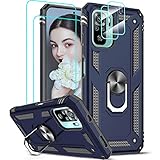 Anillo Giratorio De 360 Grados Reforzado Que Puede Agarrar Al Tomar Un Selfie. Kickstand Cómodo Para Una Experiencia De Visualización Manos Libres,El anillo sostenedor está hecho de metal, puede atraerlo a un soporte de montura magnética (el soporte magnético para automóvil no está incluido), no requiere pasos de instalación complejos, adsorción directa.