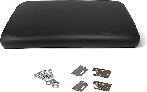 Huskey Parts Company Cojín de asiento de carrito de golf, color negro, asiento delantero inferior para EZGO Medalist, TXT 1994 a 2013, reemplazo del