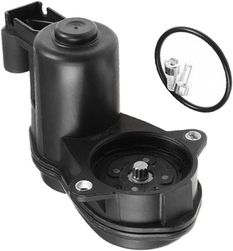 Rear Parking Brake Actuator, Placstic Black Rear Parking Brake Actuator, Compatible with Range Rover Sport and Compatible with BMW 528i 535i 640i 650i M5 X3 Z4