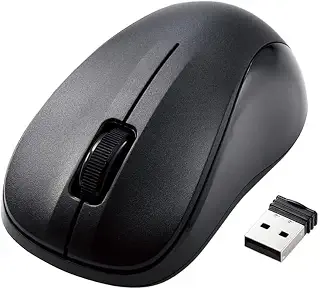 エレコム(ELECOM) マウス ワイヤレスマウス Sサイズ 抗菌 RoHS指令準拠 ブラック M-K5DRKBK/RS