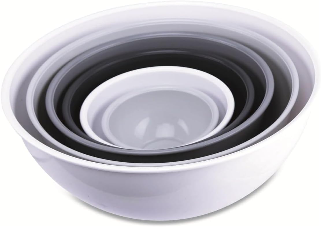 alpina Mixing Bowl Set of 6 Bowls Baking Utensils Grey