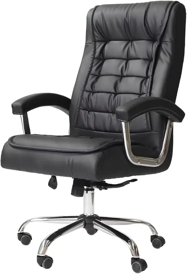 Cadeira de Escritório Presidente BIG Premium com estofado almofadado e