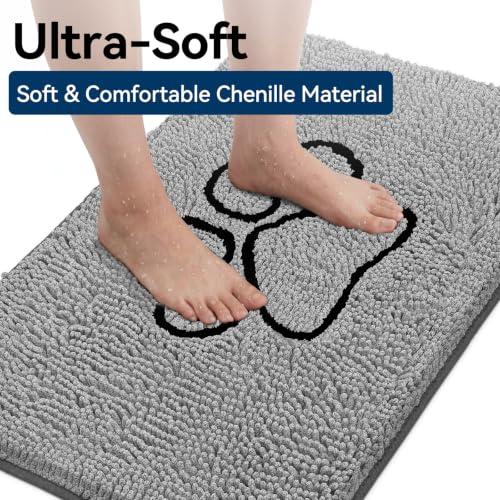 30" x 20" Bcoimo Super Absorbent Indoor Dog Door Mat w// Non-Slip TPR Backing (Various) - image 9