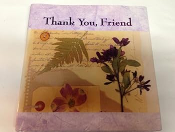Hardcover Thank You Friend Book