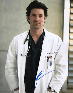 Patrick Dempsey Signed Autograph 8x10 Photo Photograph D - Dr McDreamy Derek Shepherd on Grey's Anatomy