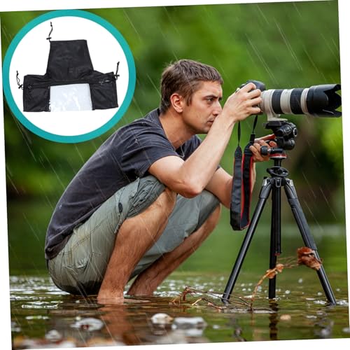 Funda de lluvia para cámara con ventana ultra clara antinieve 3