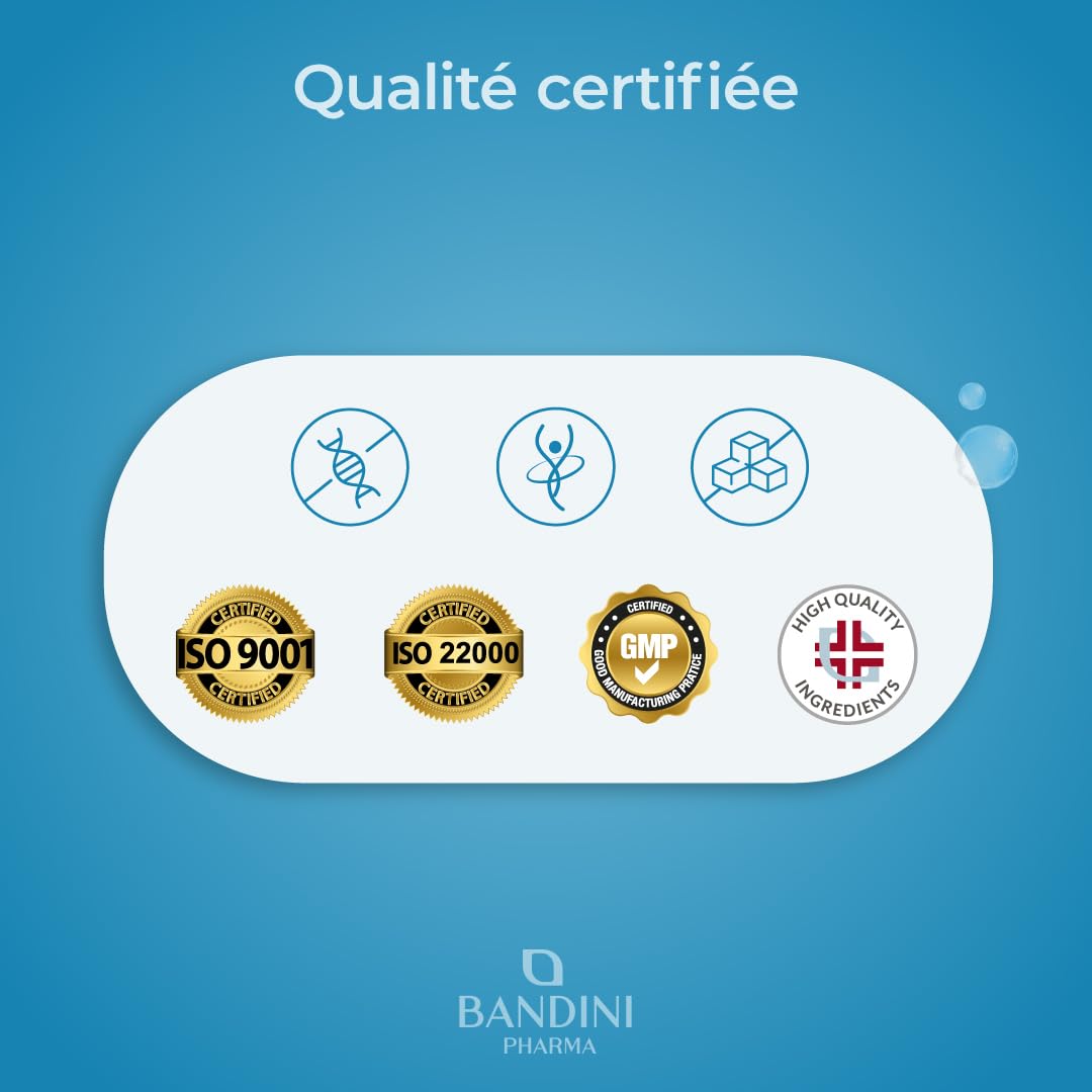 Bandini® Glucosamine Chondroïtine MSM + Vitamine C | 366 comprimés - 6 mois | Réduit inflammations des articulations, renforce le cartilage | 600mg de glucosamine, 100mg de chondroitine & MSM par dose