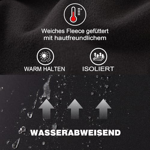 Ineepor Thermoleggings Damen Winter Gefüttert für Sport und Outdoor