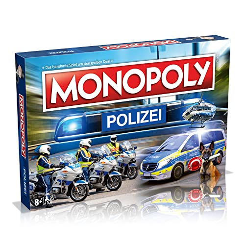 Preisvergleich Produktbild Winning Moves - Monopoly - Polizei - Brettspiel - Alter 8+ - Deutsch