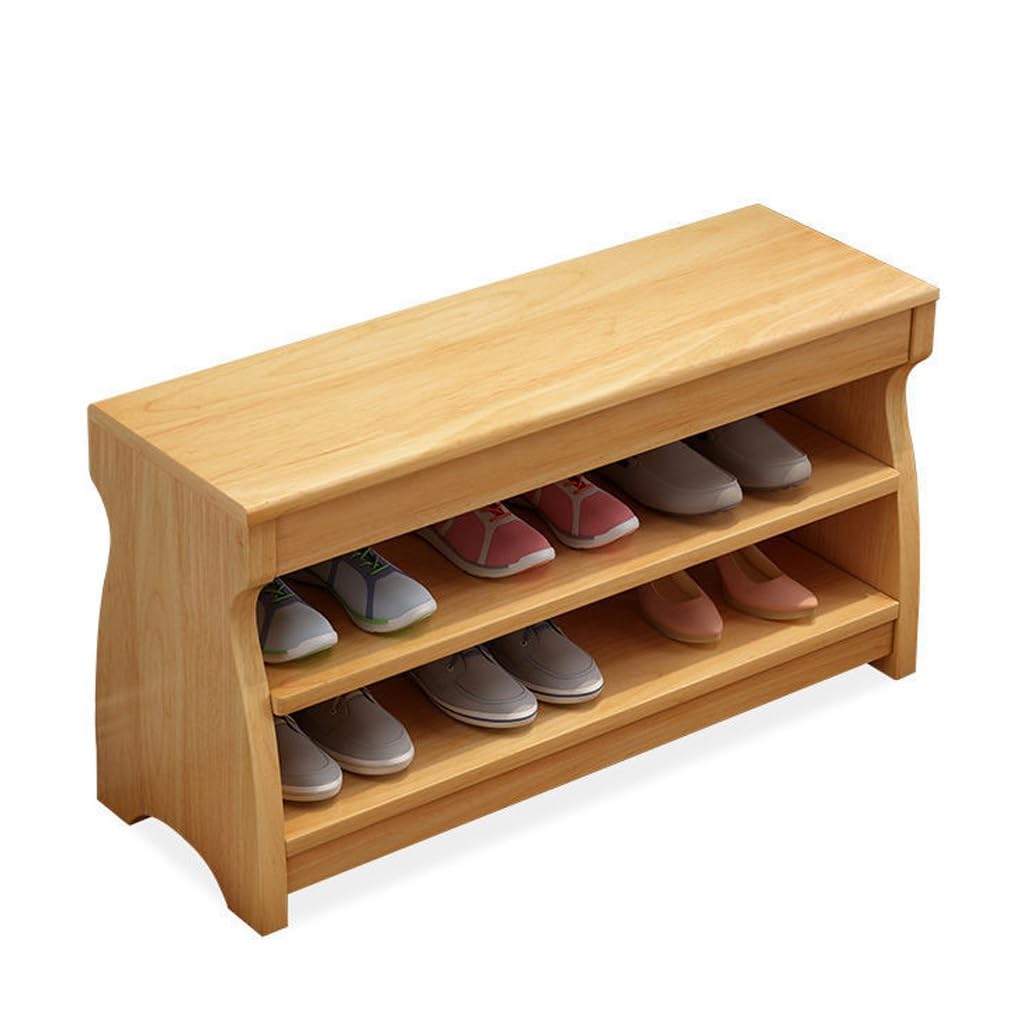 Tabouret en bois simple et moderne pouvant être retourné pour l'entrée