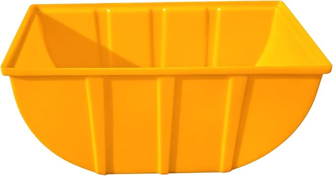 Tire and Tube Test Tank 37 x 21 x 16 Durable Black Plastic Testing Tank for Inner Tubes/Tires Yellow