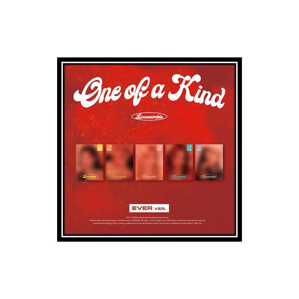 Loossemble mini albums One of a Kind musique CD lot de 5 coffret collection