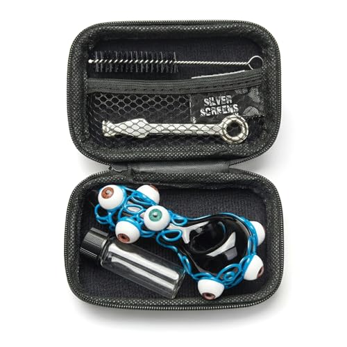 4.11 Inch Tobacco Pipe Set Blue