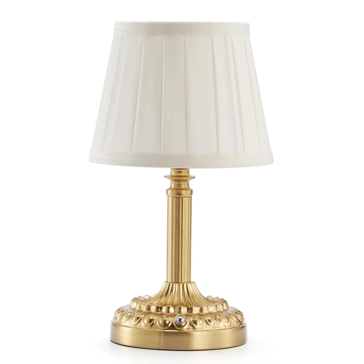 INNOVA BRITE Small Cordless Table Lamp for Restaurant Dinner Table, 5200 mAh Rechargeable Battery Operated Lamp, Portable Dimmable Touch Lights for