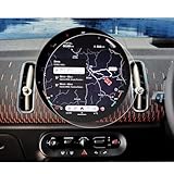 ruiya PET製フィルム 2024新型 新型 ミニ カントリーマン ミニクーパー ナビ 保護フィルム 専用 9.4インチ 円形有機ELセンター ディスプレイ フィルム 2024モデル以後 NEW MINI COUNTRYMAN NEW Mini Cooperアクセサリー Hydro抗ウイルス加工 汚れ防止 6H 貼付簡単 2枚入り カスタム パーツ