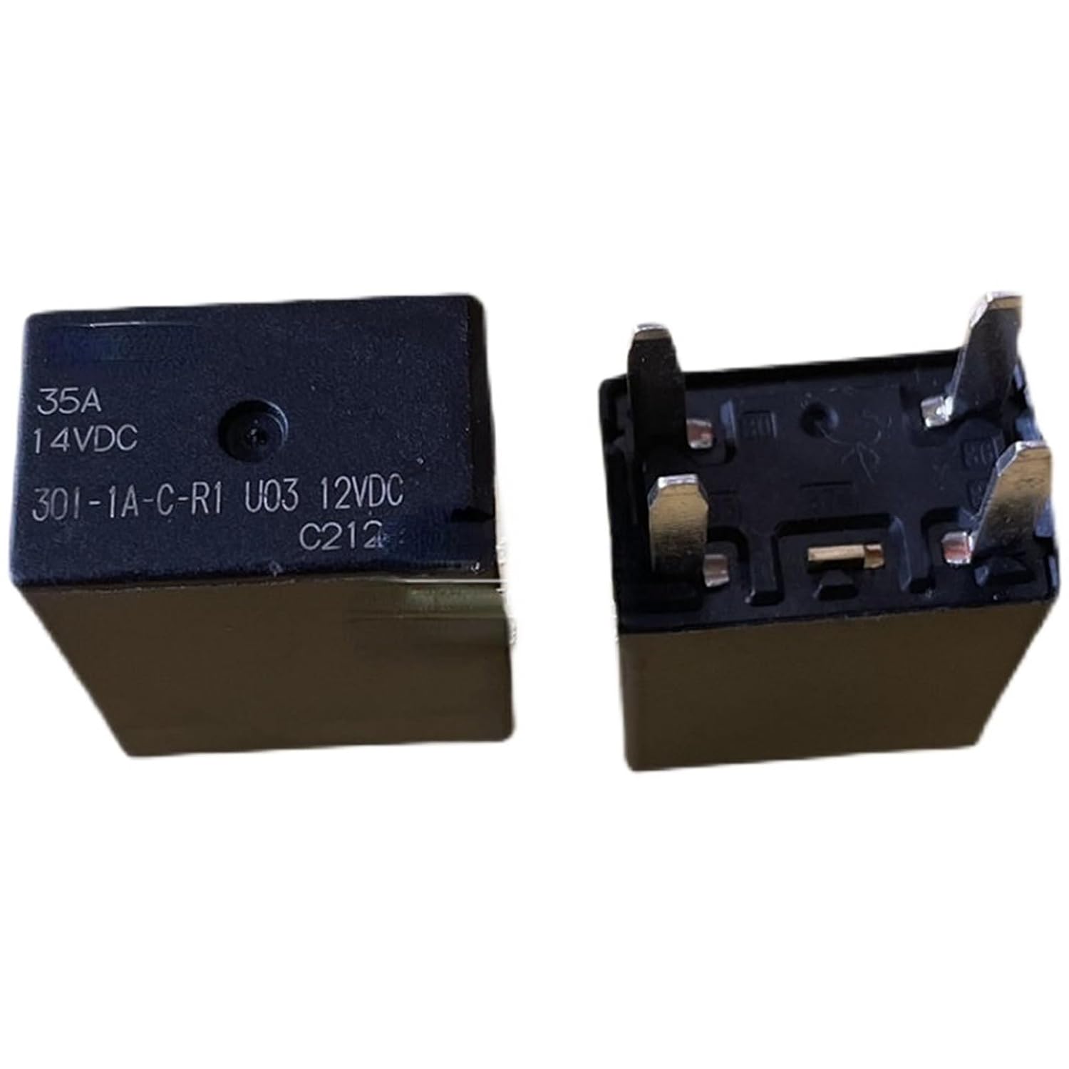 301-1A-C-R1 U03 12VDC Automobile Relay 4 Pin 35A One Group Normally Open