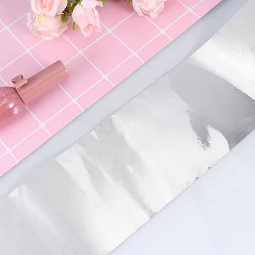 Miniatura 3 de 3.1 in Tinfoil para colorear el cabello para resaltar la herramienta de peinado del pelo de la hoja de la lata del salón