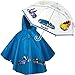 Produktbild alles-meine.de GmbH 2 TLG. Set: Regenschirm + Regenponcho - Auto & Fahrzeuge - inkl. Name - Kinderschirm - Ø 79 cm - durchsichtig & durchscheinend - transparent - Regencape - Kin..