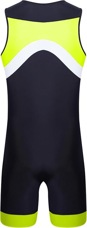 Vxuxlje Mens One Piece Swimsuit Half Swim Suit Diver Man Bathing Swimwear Zipper Front Bodysuit Swim Leotard
